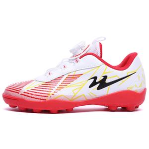 Детские футбольные бутсы Kids Low-top Black Binary, белый/красный