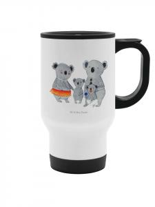 Кружка White Koala Family без слов Mr. & Mrs. Panda