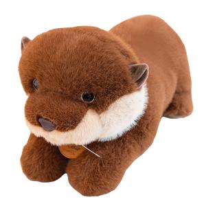 Очаровательная плюшевая кукла Otter Dolls высотой 26см/36см Tak Bebe, коричневый