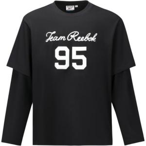 Футболка унисекс черная Reebok