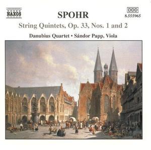CD диск Spohr / Papp / Danubius Quartet: Complete String Quintets 1