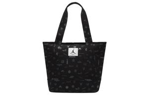 Хлопковая сумка-шоппер унисекс черная Jordan