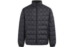 Письмо состаренная пуховая куртка унисекс BOSIDENG, черный monogram 9t47