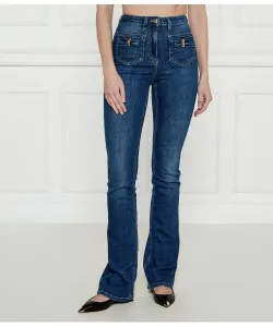 Джинсы Flare fit Elisabetta Franchi, синий