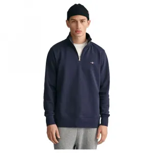 Толстовка Gant Shield half zip, синий