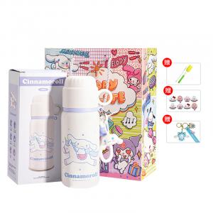 Термостакан Sanrio, Big Ear Dog (Includes Cup Brush + Straw Brush + 3D Sticker + Keychain + Gift Bag)