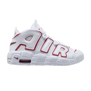 Кроссовки Nike Air More Uptempo GS 'White Varsity Red', белый