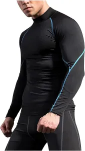 Футболка с длинным рукавом для мужчин, лето-осень, crewneck, тонкая базовая