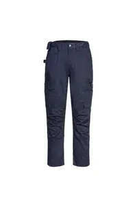 Эластичные рабочие брюки Portwest, темно-синий
