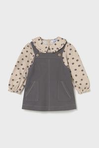 Детское платье Mayoral, бежевый