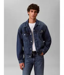 Джинсовая куртка Horizon Trucker 90-х годов regular fit Calvin Klein Jeans, темно-синий