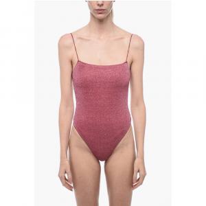 Слитный купальник с люрексом и завязками Oséree, Multicolor