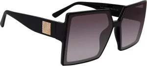 Женские солнцезащитные очки Steve Madden Deja, Black/Smoke Gradient