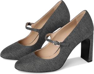 Туфли Stuart Weitzman Babette Mary Jane 85, цвет Slate