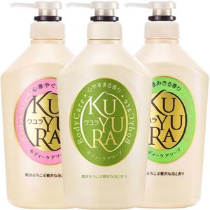 Набор для ухода за кожей в душе с успокаивающим и ароматическим эффектом, 2 бутылки/4 бутылки KUYURA