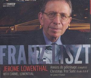 Диск CD Liszt: Années de Pèlerinage / Christmas Tree Suite / Books 2 & 3 [Import] - Franz Liszt, Jerome Lowenthal, Carmel Lowenthal