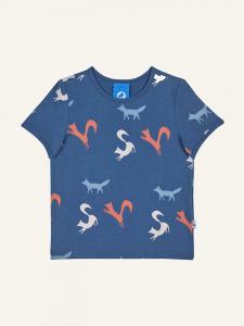 Футболка finkid, цвет dunkelblau/bunt