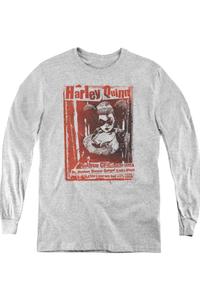 Футболка с длинным рукавом Dr Quinn для детей Batman Gildan, Athletic Heather