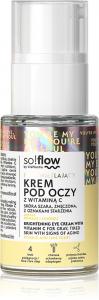 Осветляющий крем для глаз с витамином С. Детоксифицирующий и осветляющий крем для глаз с витамином С. So!Flow, 15 мл