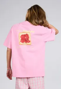 Футболка с принтом тоста bf Oh April, Petal Cream