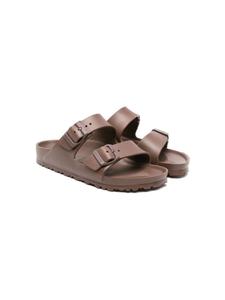 Birkenstock сандалии Arizona с пряжками, коричневый