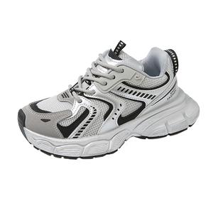 TONYBEAR Серые женские кроссовки на платформе, цвет Gray