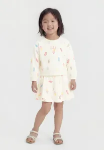 Свободная юбка прямого кроя Gap, New Off White