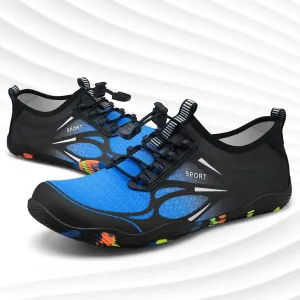 Водноспортивная обувь ATHMILE для мужчин и женщин, обувь для реки, для плавания, пляжа, озера, бассейна, акваносок, босиком, быстро сохнущие, для походов, серфинга, каякинга, необходимые на круизном лайнере, черный