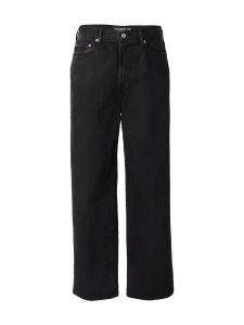 Мешковатые джинсы Abercrombie & Fitch, черный
