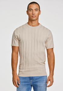 Футболка с принтом CREW NECK Lindbergh, бежевый