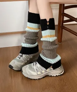 Многобортные гетры с деревянными пуговицами Aimoha - Select -, цвет Black