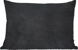 Подушка для улицы - индустриальная - бетонная - серая - винтажная - деревенская - 50 x 30 см - водонепроницаемая - подушка для отдыха - подушка для дивана - украшение для гостиной MuchoWow