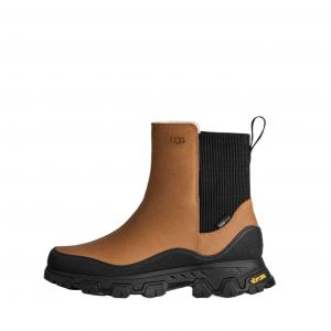 UGG Короткие женские челси ботинки коричневые, цвет Brown