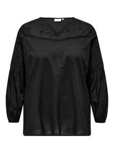 Блуза ONLY Carmakoma, черный