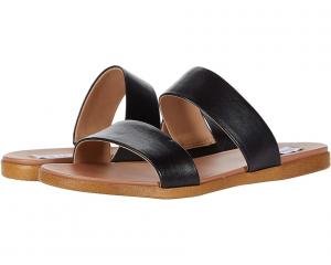 Сандалии Steve Madden Dual Flat, цвет Black Leather