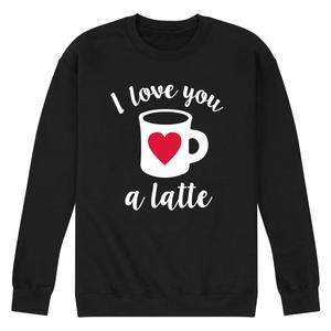 Мужской свитшот Love You A Latte Licensed Character