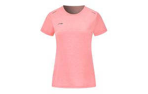 Li-Ning LiNing Футболка Женская Кораллово-Розовая