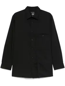 Рубашка с плиссировкой Y-3, черный