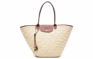 Большая сумка-тоут Le Pliage Interwoven от LONGCHAMP