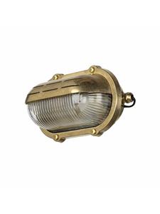 Уличный настенный светильник (Ш)21 x (В)12 см, латунь  Licht-Erlebnisse, Messing