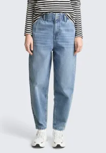 Бочкообразные мешковатые джинсы Tom Tailor Denim, Used Light Stone Blue Denim