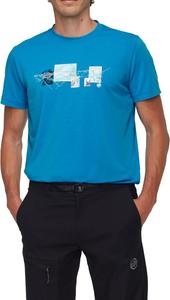 Мужская футболка Mammut Mountain 3308m (1017-06490), голубой