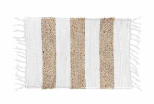 Коврик для ванной Douceur d'intérieur SAGANE, Jute/Polyester, 50x1x80 см, бежевый