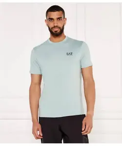 Футболка Slim fit Ea7, зеленый