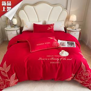 LUOLAI HOME Комплект постельного белья, 4 предмета, простыня на резинке, 180 см