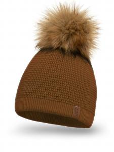 Vivisence Шапка '7041' в коричневом цвете