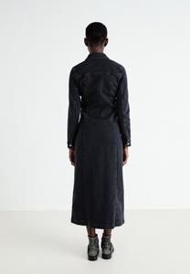 Платье из денима SLFROBY LONG DRESS Selected Femme, черный деним