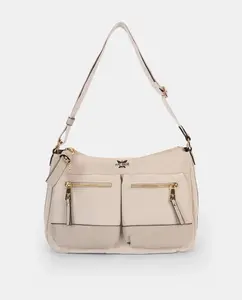 Сумка с двумя карманами спереди Pepe Moll, светло-серый