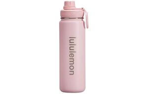Пластиковые стаканы для воды 710ml Lululemon, розовый