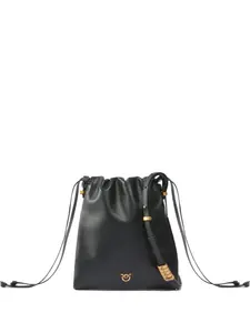 Сумка-сэтчел с логотипом Pinko, черный